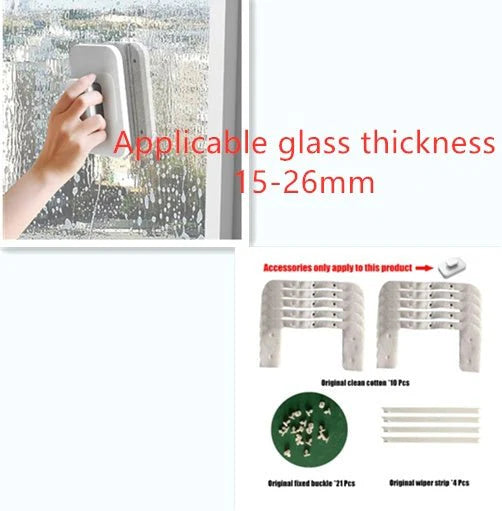 Magnetic Double-sided Wipe for Mirror