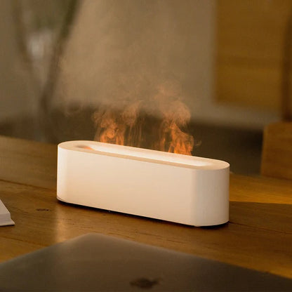 Innovative Simulated Ice Fire Cold Flame Essential Oil Diffuser 150ml